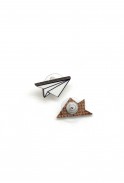 Paper Airplane Stud Earrings